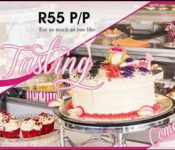 isabella cake tasting event poster