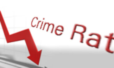 Crime rate down in April